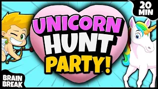 💗 Unicorn Hunt Party 💗 Brain Break 💗 Bear Hunt 💗 Cupid Hunt 💗 Freeze Dance