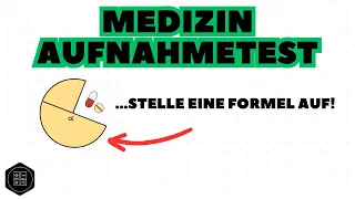 Schaffst DU die Mathe Aufgaben des Medizin Aufnahmetest?😳 - Geometrie, Prozentrechnung & Logarithmus