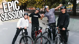 DREAM TEAM REUNITED! Martin Söderström & Anton Thelander is back!! (bicycle skipping rope)