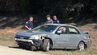 011722 I45 FATAL AUTO PEDESTRIAN CRASH