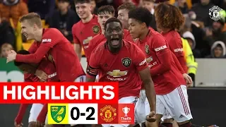 FA Youth Cup Highlights | Norwich 0-2 Manchester United | The Academy