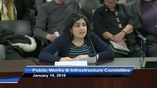 Public Works and Infrastructure Committee - January 19, 2018 - Part 1 of 2