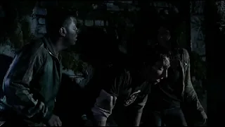 Hatchet Movie Last Scene .Ben and it's team escaping from Cannibal Attacks