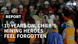 A decade on, Chilean mining heroes, bitter and divided | AFP