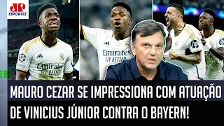 "Foi uma ATUAÇÃO IMPRESSIONANTE do Vinicius Júnior! E o Real Madrid..." Mauro Cezar ELOGIA VIRADA!