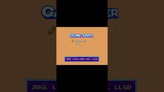 Tiny toon adventure Game over #sega #genesis #сега