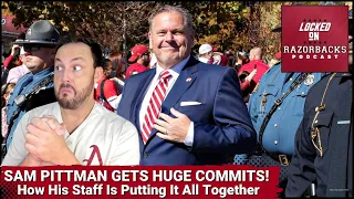 Sam Pittman Gets Multiple 4 Star Commitments In One Day! - Razorback Football