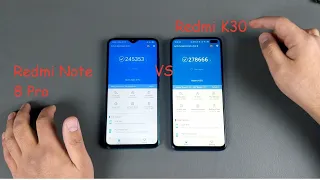 Redmi K30 VS Redmi Note 8 Pro SPEED TEST，Tezkor smartfonni aniqlaymiz