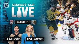 LIVE | Florida Panthers vs.Vegas Golden Knights | Game 5 | Live Pre-Game Show