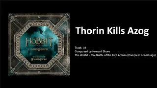 37 - Thorin Kills Azog (The Hobbit: the Battle of the Five Armies - the Complete Recordings)