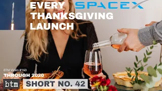 Every SpaceX Thanksgiving Launch Through 2020 | Happy Thanksgiving!