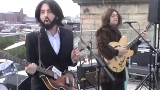 Them Beatles Rooftop performance,Liverpool central Library.