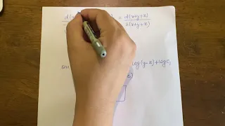 PDE- Lagrange's Multiplier Method