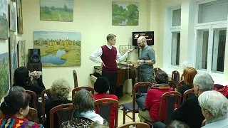 Артём Атрашевский,  терменвокс. Творческий вечер в Белорусском Союзе композиторов 20 ноября 2018 г.