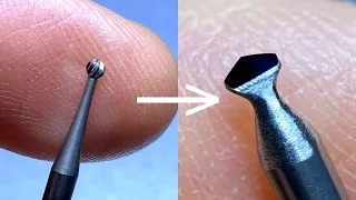 Making a Cobra Graver from a Round Bur to Use for Hand Engraving