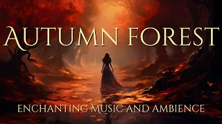 Journey Into The Enchanted Autumn Forest | D&D Fantasy Music and Ambience