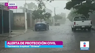 Tormenta tropical "Orlene" se acerca a las costas mexicanas | Noticias con Yuriria Sierra