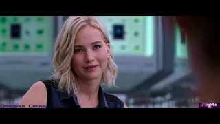 Аврора берёт интервью у Джима ... отрывок из (Пассажиры/Passengers)2016