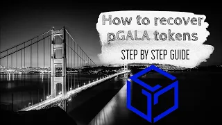 How to recover you pNetwork GALA from BSC and bridge it to GALA on ETH