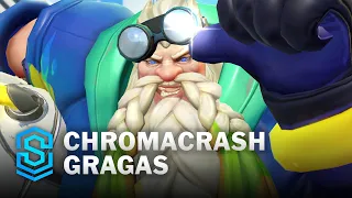 Chromacrash Gragas Wild Rift Skin Spotlight