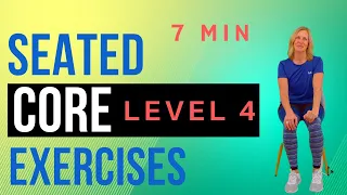 Stronger Abs and Lower Back with a CHAIR Core Workout for Seniors and Beginners
