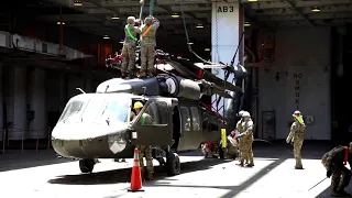 UH-60 Black Hawk Helicopter Load Port Operations, 25th Infantry Division | Pearl Harbor, Hawaii