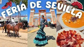 🇪🇸 ¡¡VENTE A LA FERIA DE SEVILLA!! Tradiciones, Comida y Alegría 💃🏻