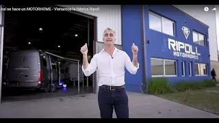 Matias Antico visitó nuestra fabrica!