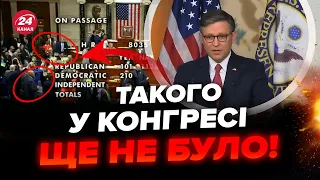 🔥Історична мить! Мережу рве відео з голосування у США. Ось що зробили конгресмени