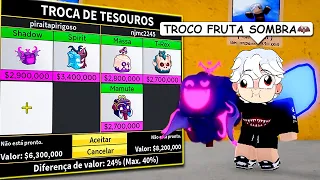 O Que as Pessoas Oferecem Pela Fruta Shadow no Blox Fruits