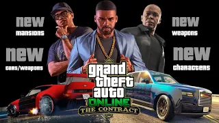 GTA V Online Contract DLC New Cars, New Weapons, New Characters and Everything else