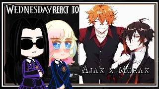 Nevermore react to y/n Zhongli + Childe as Wednesday's new teachers☂️Genshin Impact react