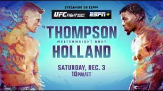 UFC ORLANDO WONDERBOY VS KEVIN HOLLAND + CO-MAIN