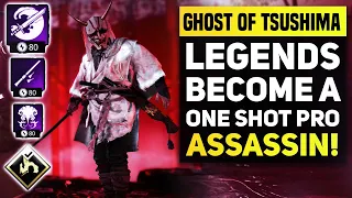 This Class Wrecks! Ghost of Tsushima Legends Best Build For Assassin: One Shots & Perma Vanish