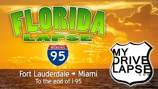 Drive to the Southern End of Interstate 95: Fort Lauderdale to Miami