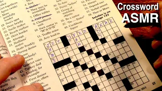 Crossword Puzzle Video #17 [ASMR]