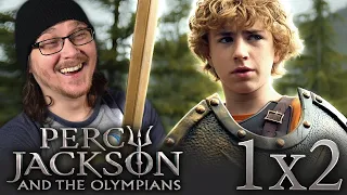 PERCY JACKSON AND THE OLYMPIANS 1x2 REACTION | I Become Supreme Lord of the Bathroom