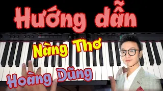 Hướng dẫn Nàng Thơ | Hoàng Dũng | Piano Cover | Tutorial | Hướng dẫn piano |