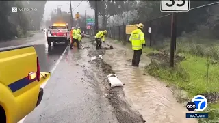 SoCal storm: Evacuation warning issued in Topanga as rain drenches region