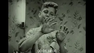 Personal Hygiene Film For Children, 1950s - Film 1006737