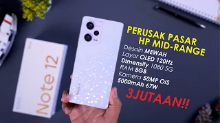 PERUSAK PASAR HP 3Jutaan | Unboxing Redmi Note 12 Pro Indonesia