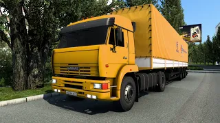 ETS 2, тот самый КАМаз 5460 из сериала "Дальнобойщики 2".