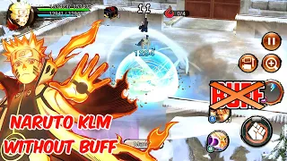 Naruto Kurama Link Mode Without Buff | Still Good For Attack?? | Naruto X Boruto Ninja Voltage.