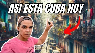 ENTRE a un BARRIO PELIGROSO EN LA HABANA y así ESTÁN SUS CALLES 😱