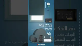 ميزات البيت الذكي - التحكم الآلي بالستائر و النوافذ