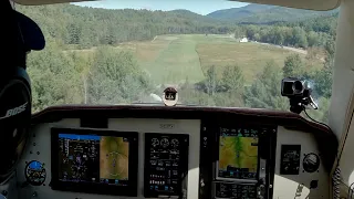 Short Soft Field in a Bonanza V tail - Mountain flying on the East Coast