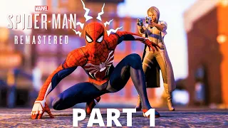 Spider-Man Remastered: Silver Lining PC Walkthrough Gameplay - Part 1 (SILVER SABLE DLC)