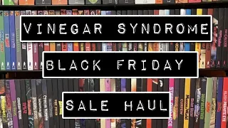 Vinegar Syndrome Black Friday sale haul 2023