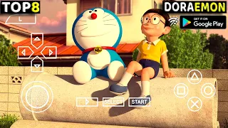 Top 8 DORAEMON Games For Android Offline| High Graphics Doraemon Games For Android offline