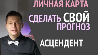 Прогноз по личной карте и дате рождения  - Натальная карта и Транзиты  гороскоп Павел Чудинов